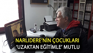 Narlıdere'nin çocukları ‘uzaktan eğitimle’ mutlu