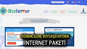 Öğrencilere Büyükşehir’den internet paketi