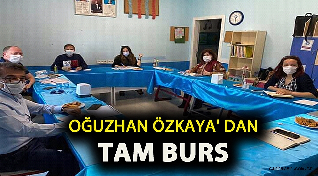 Oğuzhan Özkaya' dan tam burs