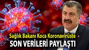 Sağlık Bakanı Koca Koronavirüste Son Verleri Paylaştı
