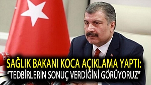 Sağlık Bakanı Koronavirüs Bilim Kurulu toplantısının ardından açıklama yaptı