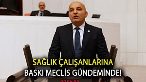 Sağlık çalışanlarına baskı Meclis gündeminde!
