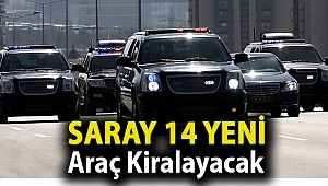 Saray 14 yeni araç kiralayacak