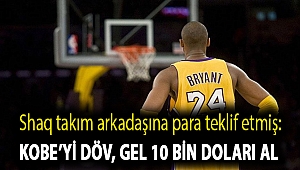 Shaq takım arkadaşına para teklif etmiş: Kobe’yi döv, gel 10 bin doları al