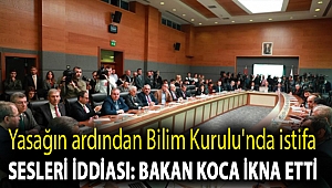 Yasağın ardından Bilim Kurulu'nda istifa sesleri iddiası: Bakan Koca ikna etti