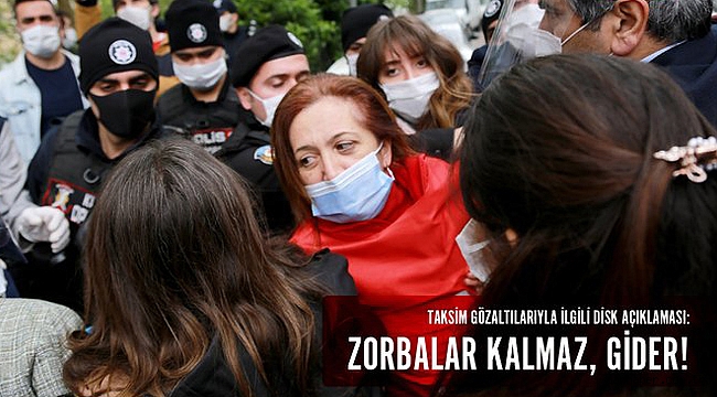 1 Mayıs çelengi parçalanan DİSK'ten tepki: Gün gelir zorbalar kalmaz gider!