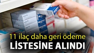 11 ilaç daha geri ödeme listesine alındı