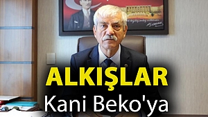 Alkışlar Kani Beko'ya