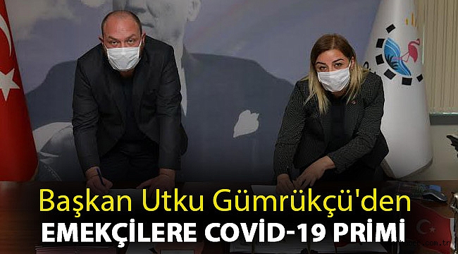 Başkan Utku Gümrükçü'den Emekçilere Covid-19 Primi