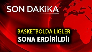 Basketbolda ligler sona erdirildi!