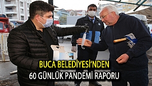 Buca Belediyesi’nden 60 günlük pandemi raporu