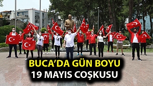 Buca’da gün boyu 19 Mayıs coşkusu