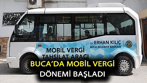 Buca’da mobil vergi dönemi başladı
