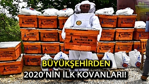 Büyükşehirden 2020’nin ilk kovanları!