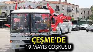 Çeşme’de 19 Mayıs coşkusu