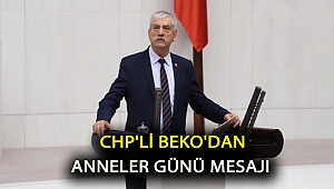 CHP'li Beko'dan anneler günü mesajı