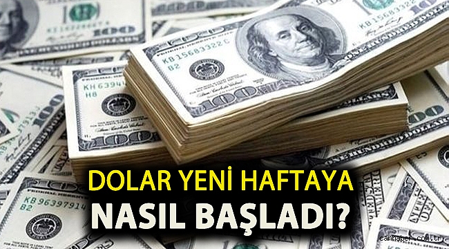 Dolar yeni haftaya nasıl başladı?