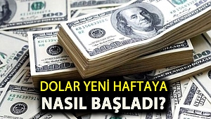 Dolar yeni haftaya nasıl başladı?