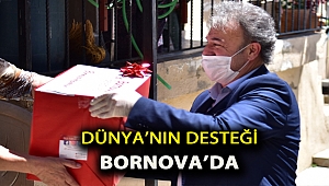Dünya’nın desteği Bornova’da