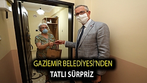 Gaziemir Belediyesi’nden tatlı sürpriz