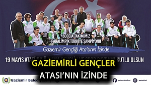 Gaziemirli gençler Atası’nın izinde