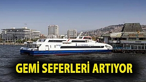 Gemi seferleri artıyor
