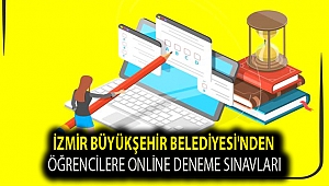 İzmir Büyükşehir Belediyesi'nden öğrencilere online deneme sınavları