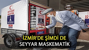 İzmir’de şimdi de seyyar maskematik
