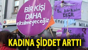 Kadına şiddet arttı