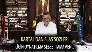 Kartal'dan Flaş sözler: Ligin oynatılma sebebi tamamen paraya dayanıyor
