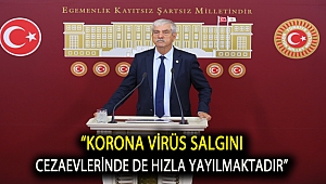 “KORONA VİRÜS SALGINI CEZAEVLERİNDE DE HIZLA YAYILMAKTADIR”