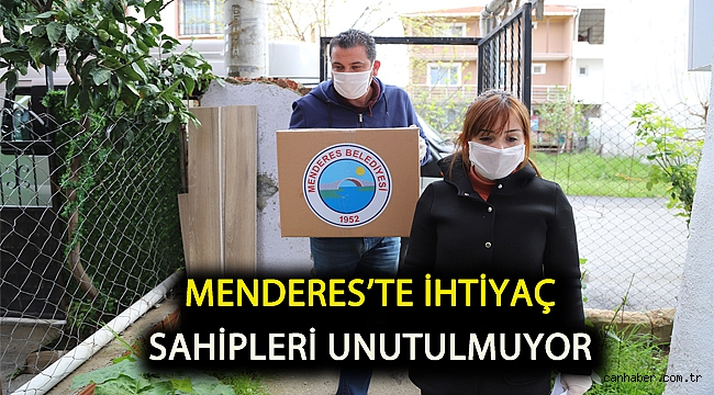Menderes’te İhtiyaç Sahipleri Unutulmuyor