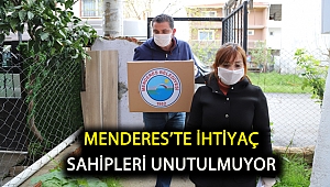 Menderes’te İhtiyaç Sahipleri Unutulmuyor