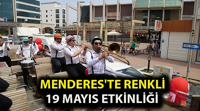 Menderes'te Renkli 19 Mayıs Etkinliği