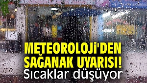 Meteoroloji'den sağanak uyarısı!