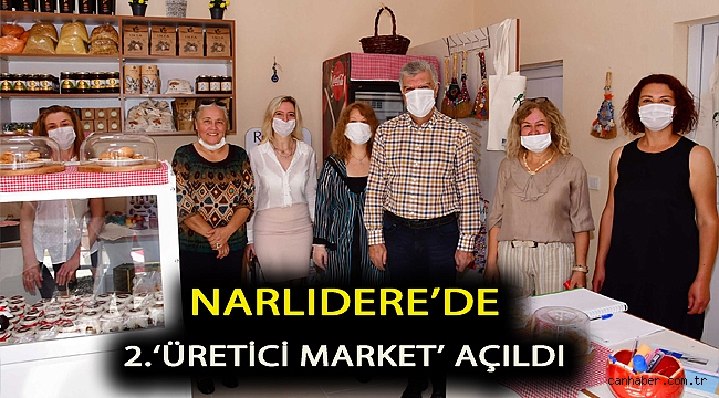 Narlıdere’de 2. ‘Üretici Market’ açıldı