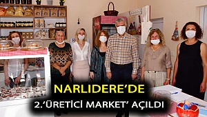 Narlıdere’de 2. ‘Üretici Market’ açıldı