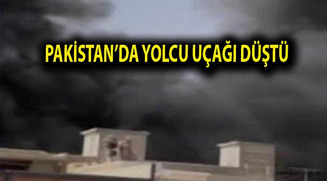 Pakistan'da yolcu uçağı düştü