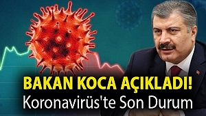 Sağlık Bakanı Koca Koronavirüsün 20 Mayıs 2020 tablosunu açıkladı