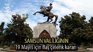 Samsun valiliğinden 19 Mayıs’ta çelenk sunmaya izin çıkmadı