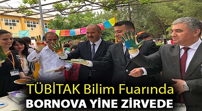 TÜBİTAK Bilim Fuarında Bornova Yine Zirvede