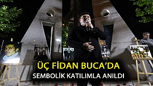 Üç Fidan Buca’da sembolik katılımla anıldı