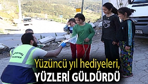 Yüzüncü yıl hediyeleri, yüzleri güldürdü