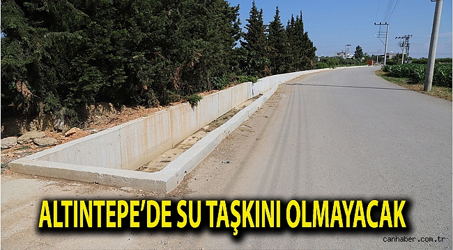 Altıntepe’de Su Taşkını Olmayacak