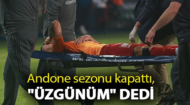 Andone sezonu kapattı,