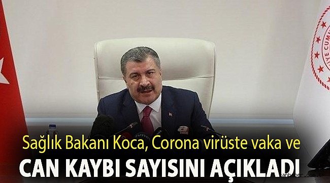 Bakan Koca 3 ili örnek vererek corona virüste kritik durumu açıkladı