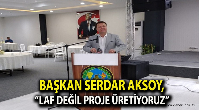 Başkan Serdar Aksoy,