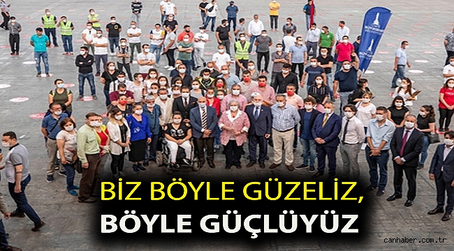 Biz böyle güzeliz, böyle güçlüyüz