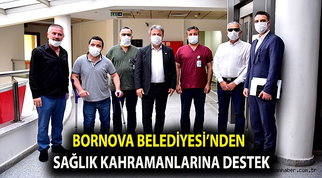 Bornova Belediyesi’nden sağlık kahramanlarına destek