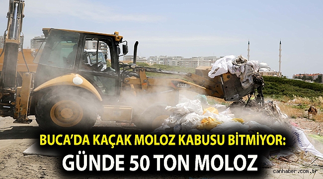 Buca’da kaçak moloz kabusu bitmiyor: Günde 50 ton moloz